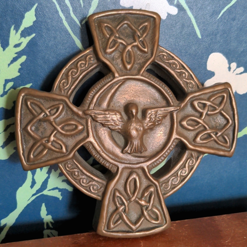 Irish Celtic Peace Prayer Cross